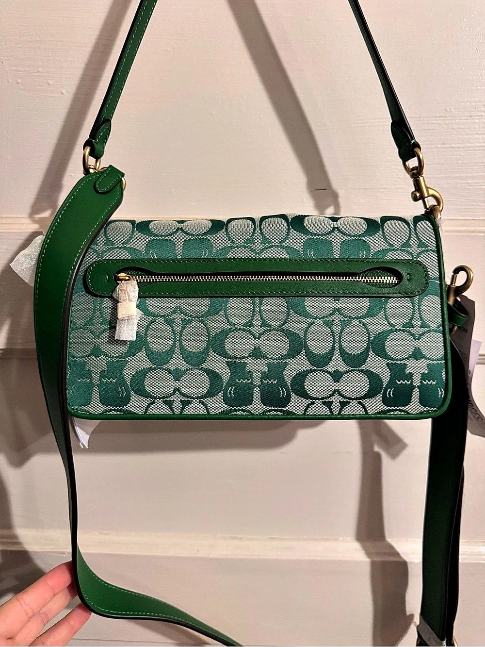 Coach x Brain Dead Green Tabby  NWT - Picture 11 of 12